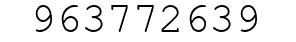 Number 963772639.
