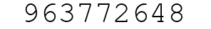 Number 963772648.