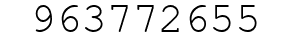 Number 963772655.