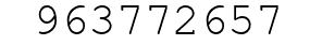 Number 963772657.