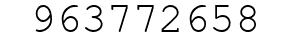 Number 963772658.