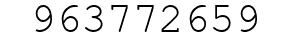 Number 963772659.