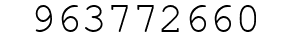 Number 963772660.