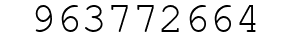 Number 963772664.