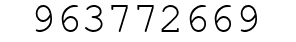 Number 963772669.