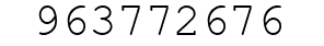 Number 963772676.