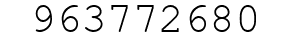 Number 963772680.