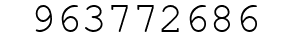 Number 963772686.