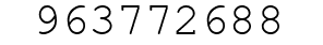 Number 963772688.