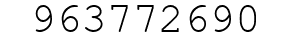 Number 963772690.