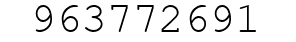 Number 963772691.