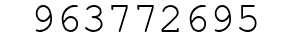 Number 963772695.