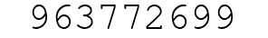 Number 963772699.
