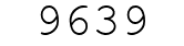 Number 9639.