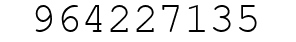 Number 964227135.