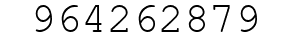 Number 964262879.
