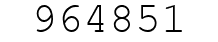 Number 964851.