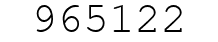 Number 965122.