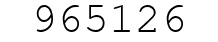 Number 965126.