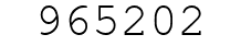 Number 965202.