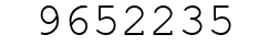 Number 9652235.
