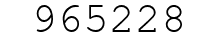 Number 965228.