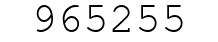 Number 965255.