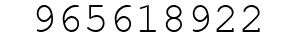 Number 965618922.