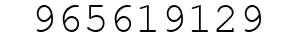 Number 965619129.