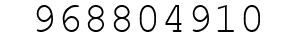 Number 968804910.