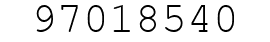 Number 97018540.