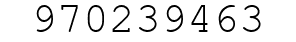 Number 970239463.