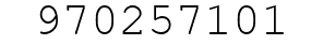 Number 970257101.