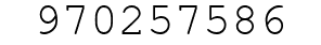 Number 970257586.
