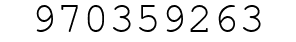 Number 970359263.