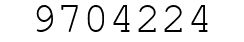 Number 9704224.