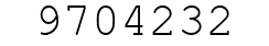 Number 9704232.