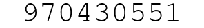 Number 970430551.