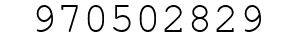 Number 970502829.