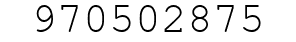 Number 970502875.