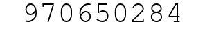 Number 970650284.
