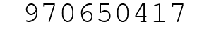 Number 970650417.