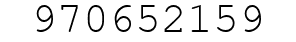 Number 970652159.