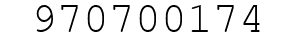 Number 970700174.