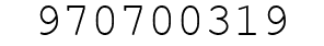 Number 970700319.