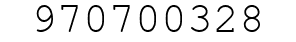 Number 970700328.