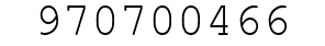 Number 970700466.