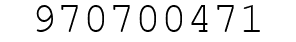 Number 970700471.
