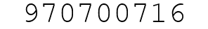Number 970700716.