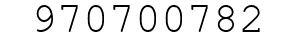 Number 970700782.